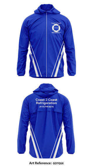 Windbreaker, Coast 2 Coast Refrigeration, Business, Teamtime, Team time, sublimation, custom sports apparel, team uniforms, spirit wear, spiritwear, sports uniforms, custom shirts, team store, custom team store, fundraiser sports, apparel fundraiser