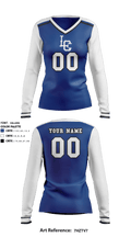 L'Anse Creuse High School Women's Volleyball 89770614 Long Sleeve Shooting Shirt - 1