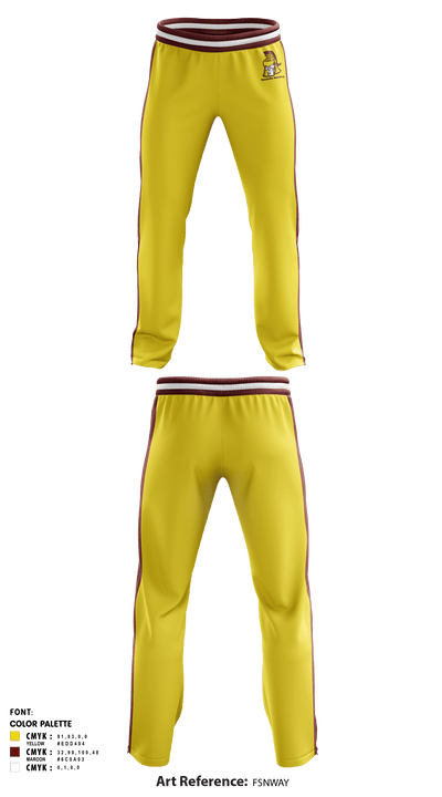 Terminator Wrestling Academy 65863923 Sweatpants - 1