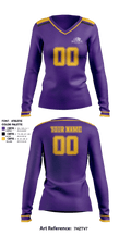 Ouachita Baptist University 31248952 Women's Long Sleeve V-neck Shirt - 1