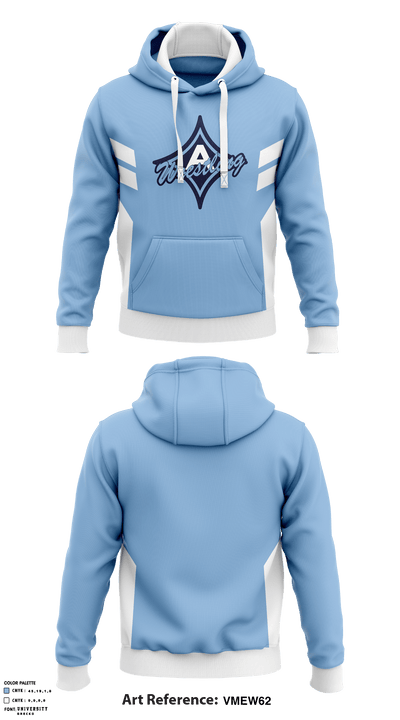 Aynor High School Wrestling 830340 Hoodie - 1