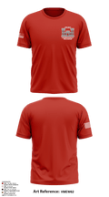 276th engineer company 74055705 Short Sleeve Performance Shirt - 1