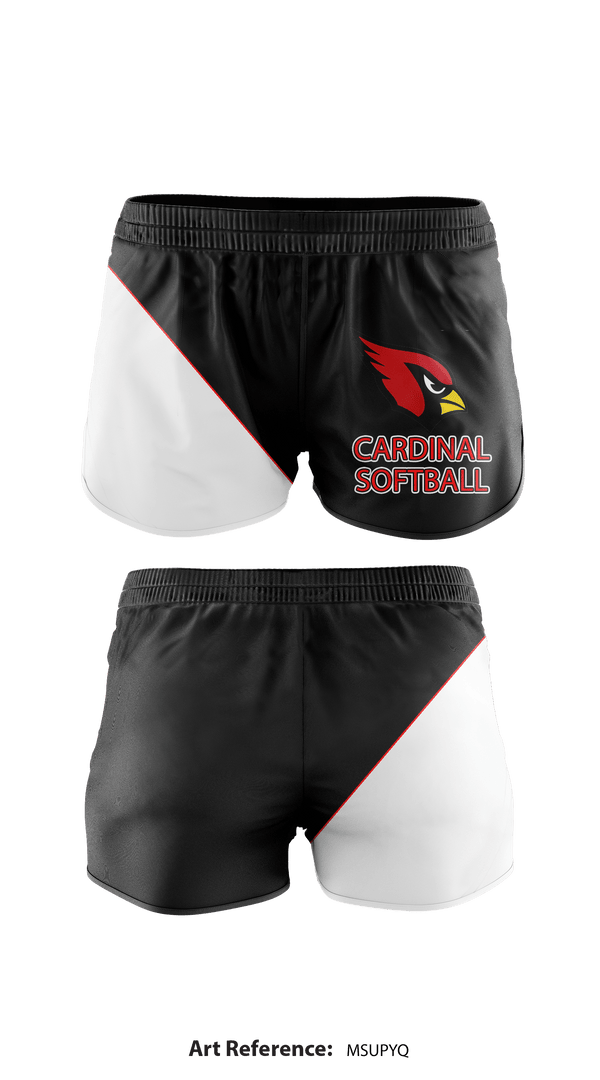Pompton Lakes Cardinals 60485649 Track Shorts - 3