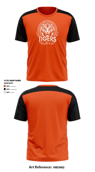 Short Sleeve Performance Shirt, Ogden Tigers, Cross Country, Teamtime, Team time, sublimation, custom sports apparel, team uniforms, spirit wear, spiritwear, sports uniforms, custom shirts, team store, custom team store, fundraiser sports, apparel fundraiser
