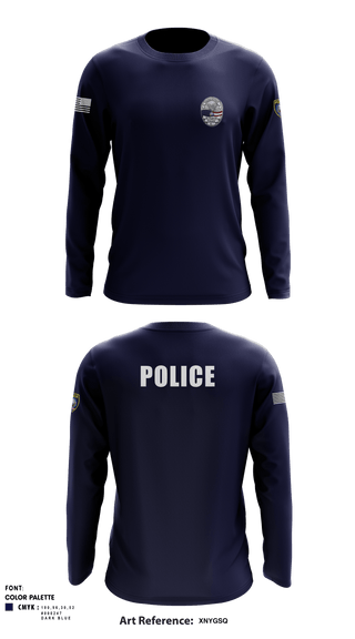 Long Sleeve Performance Shirt, , Police, Teamtime, Team time, sublimation, custom sports apparel, team uniforms, spirit wear, spiritwear, sports uniforms, custom shirts, team store, custom team store, fundraiser sports, apparel fundraiser