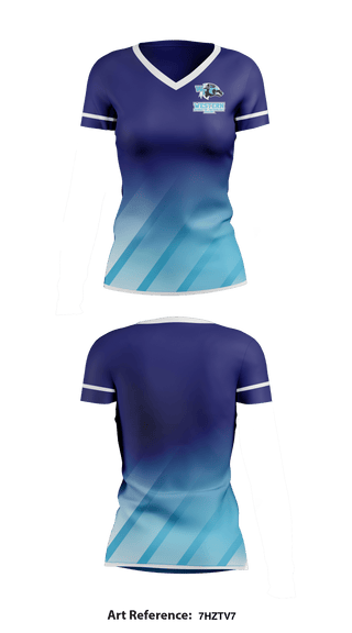 Women's Short Sleeve Vneck Shirt, Western School of Technology Soccer, Men's Soccer, Teamtime, Team time, sublimation, custom sports apparel, team uniforms, spirit wear, spiritwear, sports uniforms, custom shirts, team store, custom team store, fundraiser sports, apparel fundraiser