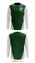 Greenbrier track & field 68070632 Long Sleeve Performance Shirt - 1