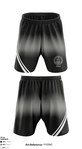 Athletic Shorts With Pockets, Carbondale Community High School Golf, Golf, Teamtime, Team time, sublimation, custom sports apparel, team uniforms, spirit wear, spiritwear, sports uniforms, custom shirts, team store, custom team store, fundraiser sports, apparel fundraiser