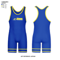 Elco Raiders Wrestling 26403555 Wrestling Singlet - 1