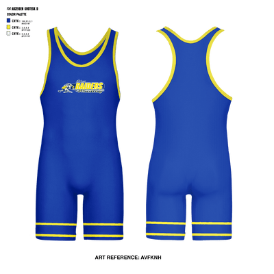 Elco Raiders Wrestling 26403555 Wrestling Singlet - 1