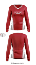 Archer Athletic Association 85302557 Women's Long Sleeve V-neck Shirt - 3
