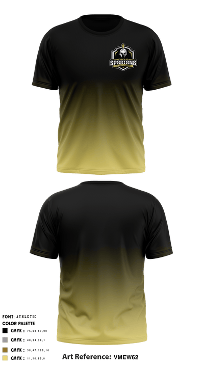 Cibolo Spartans 53751660 Short Sleeve Performance Shirt - 7