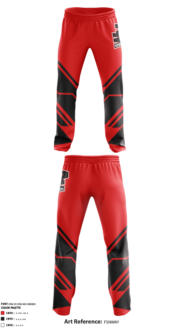 Sweatpants, West Valley Scouts, Football, Teamtime, Team time, sublimation, custom sports apparel, team uniforms, spirit wear, spiritwear, sports uniforms, custom shirts, team store, custom team store, fundraiser sports, apparel fundraiser