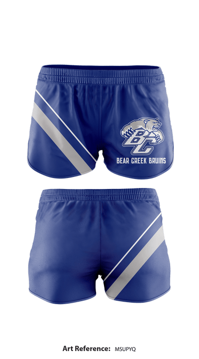 Bear Creek Bruins 32869478 Track Shorts - 1