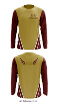 Ninety Six high school track and field 9377994 Long Sleeve Performance Shirt - 2