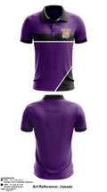 Hattiesburg High School Powerlifting 97684171 Short Sleeve Performance Polo - 3