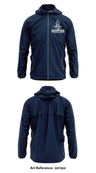 Windbreaker, Hibbing High School wrestling, Wrestling, Teamtime, Team time, sublimation, custom sports apparel, team uniforms, spirit wear, spiritwear, sports uniforms, custom shirts, team store, custom team store, fundraiser sports, apparel fundraiser