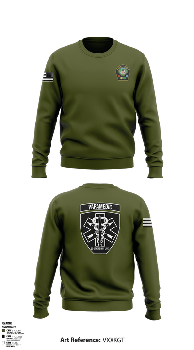 Madison county office of emergency management 88768300 Crew Neck Sweatshirt - 3