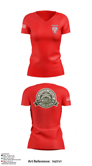 Women's Short Sleeve Vneck Shirt, , National Guard, Teamtime, Team time, sublimation, custom sports apparel, team uniforms, spirit wear, spiritwear, sports uniforms, custom shirts, team store, custom team store, fundraiser sports, apparel fundraiser