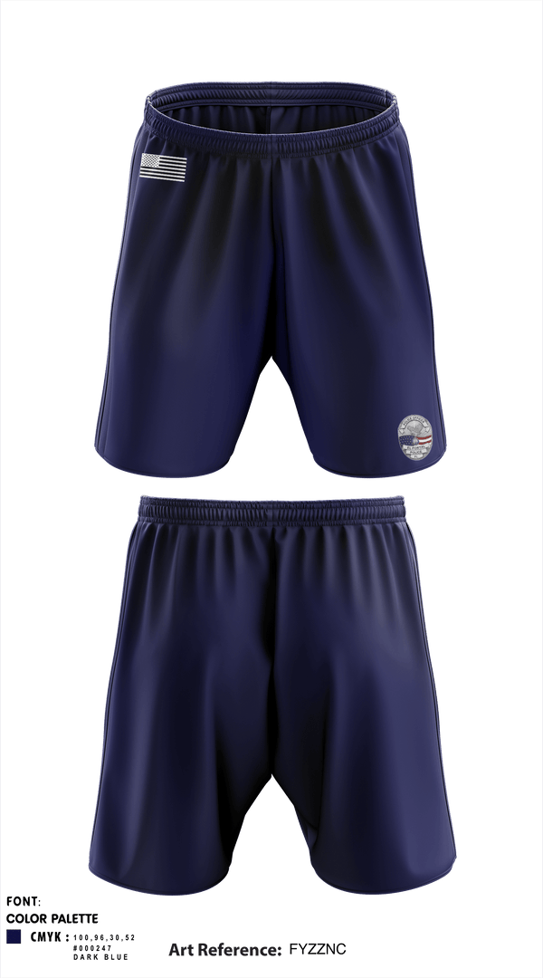 Athletic Shorts With Pockets, , Police, Teamtime, Team time, sublimation, custom sports apparel, team uniforms, spirit wear, spiritwear, sports uniforms, custom shirts, team store, custom team store, fundraiser sports, apparel fundraiser