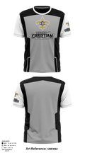 Community Christian College Football 1126993 Short Sleeve Performance Shirt - 2