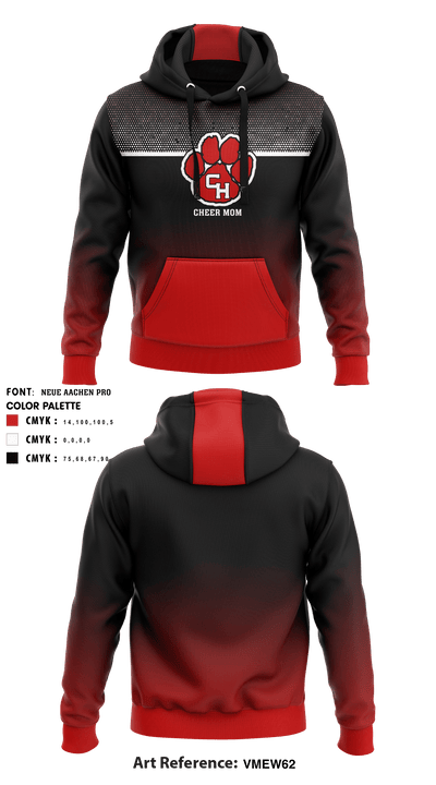 Colleyville Heritage High School Cheer Mom 64869886 Hoodie - 8