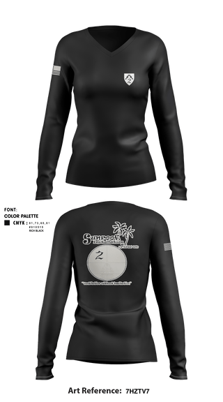Women's Long Sleeve Vneck Shirt, , Police, Teamtime, Team time, sublimation, custom sports apparel, team uniforms, spirit wear, spiritwear, sports uniforms, custom shirts, team store, custom team store, fundraiser sports, apparel fundraiser
