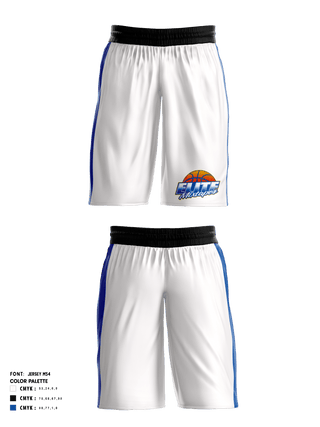 Mens Basketball Shorts, Elite Mixtapes, Men's Basketball, Teamtime, Team time, sublimation, custom sports apparel, team uniforms, spirit wear, spiritwear, sports uniforms, custom shirts, team store, custom team store, fundraiser sports, apparel fundraiser