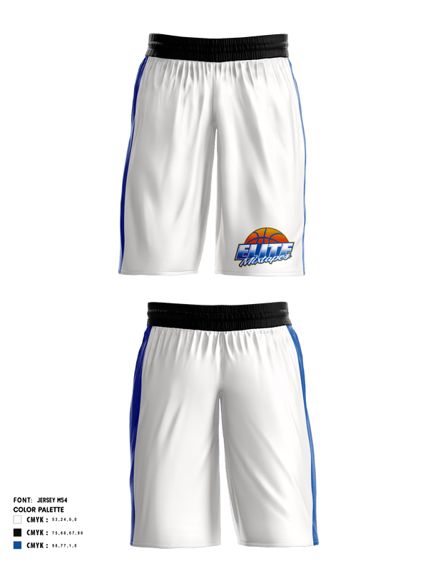 Mens Basketball Shorts, Elite Mixtapes, Men's Basketball, Teamtime, Team time, sublimation, custom sports apparel, team uniforms, spirit wear, spiritwear, sports uniforms, custom shirts, team store, custom team store, fundraiser sports, apparel fundraiser