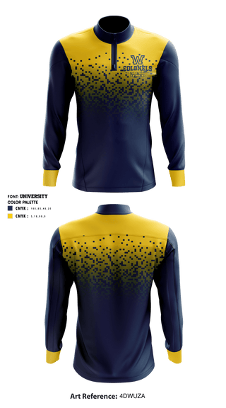 Quarter Zip Jacket, Wilkes University Swimming, School Spirit Store, Teamtime, Team time, sublimation, custom sports apparel, team uniforms, spirit wear, spiritwear, sports uniforms, custom shirts, team store, custom team store, fundraiser sports, apparel fundraiser