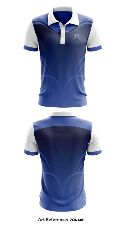 Middletown High School Dance 75864425 Short Sleeve Performance Polo - 1