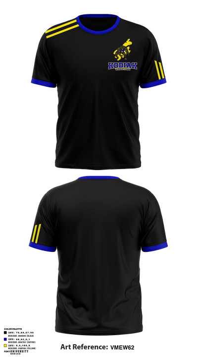 Kodiak Wrestling Club 3624790 Short Sleeve Performance Shirt - 2