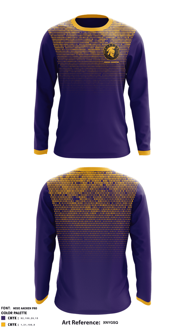 Long Sleeve Performance Shirt, Pieper High School Cross Country, Cross Country, Teamtime, Team time, sublimation, custom sports apparel, team uniforms, spirit wear, spiritwear, sports uniforms, custom shirts, team store, custom team store, fundraiser sports, apparel fundraiser
