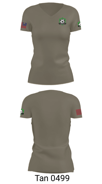 Test SF Logo 16004450 Women's Short Sleeve V-neck Shirt - 4