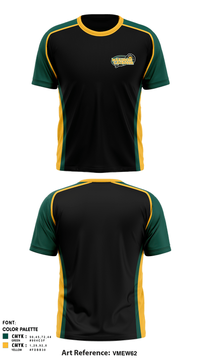 Mar Vista lacrosse 64018254 Short Sleeve Performance Shirt - 5