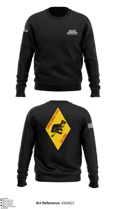 CHAOS COMPANY 95825038 Crew Neck Sweatshirt - 7