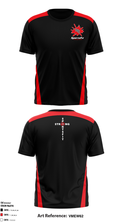 SportsFit Training Center 14906019 Short Sleeve Performance Shirt - 1