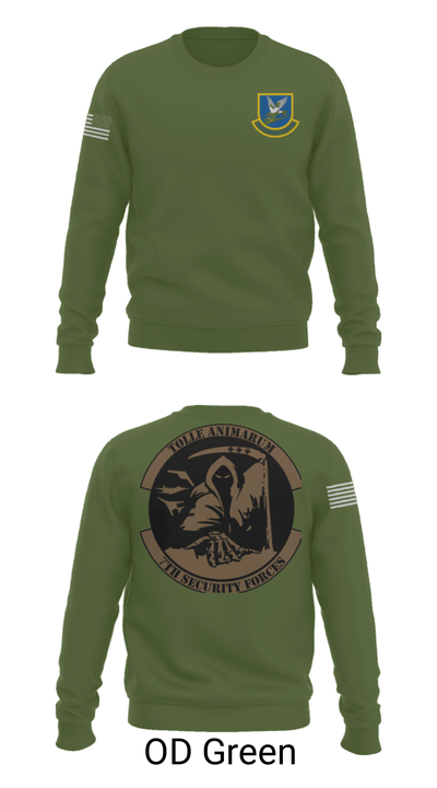 7th Security Forces 36998584 Crew Neck Sweatshirt - 13