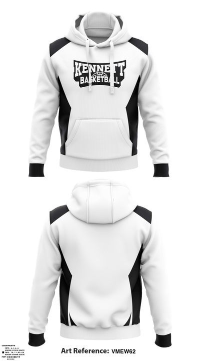 Kennett High School Basketball 17278029 Hoodie - 1