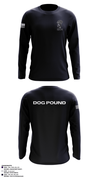 CRC K-9 60223818 Long Sleeve Performance Shirt - 3