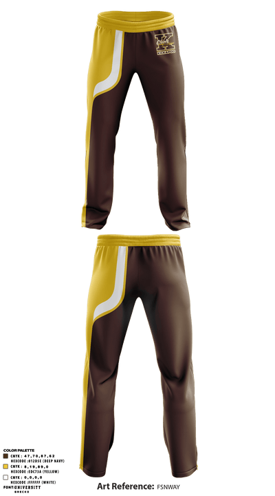 Kickapoo High School Track 82462146 Sweatpants - 1