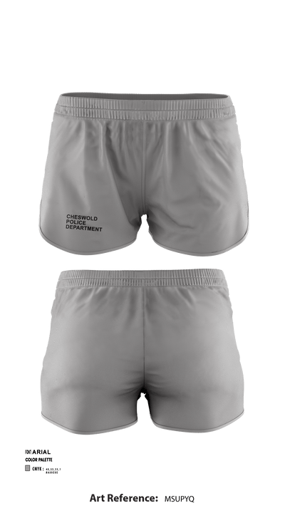Cheswold Police Department 76769403 Ranger Panties - 1