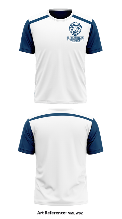 Lustre Christian High School 61778427 Short Sleeve Performance Shirt - 2