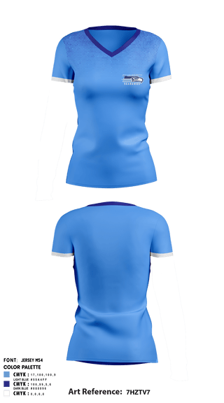 Women's Short Sleeve Vneck Shirt, SRYA, Spirit Store, Teamtime, Team time, sublimation, custom sports apparel, team uniforms, spirit wear, spiritwear, sports uniforms, custom shirts, team store, custom team store, fundraiser sports, apparel fundraiser