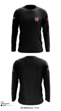 732nd 5-113 FA B Battery MST 32586905 Long Sleeve Performance Shirt - 1