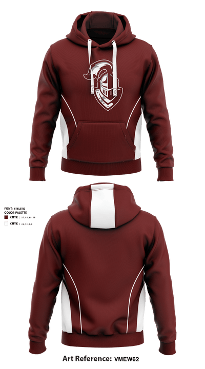 Northridge High School Soccer 68546617 Hoodie - 1
