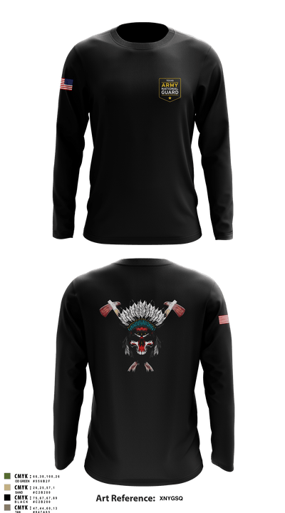 Apache 10748553 Long Sleeve Performance Shirt - 2