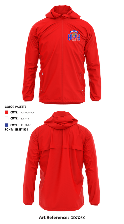 Texas Glory Fastpitch 19340347 Windbreaker - 2