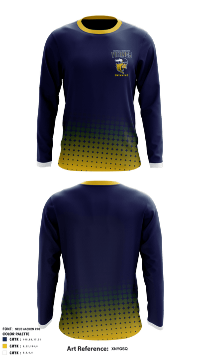 Pittsburgh Central Catholic Swimming 15728948 Long Sleeve Performance Shirt - 1