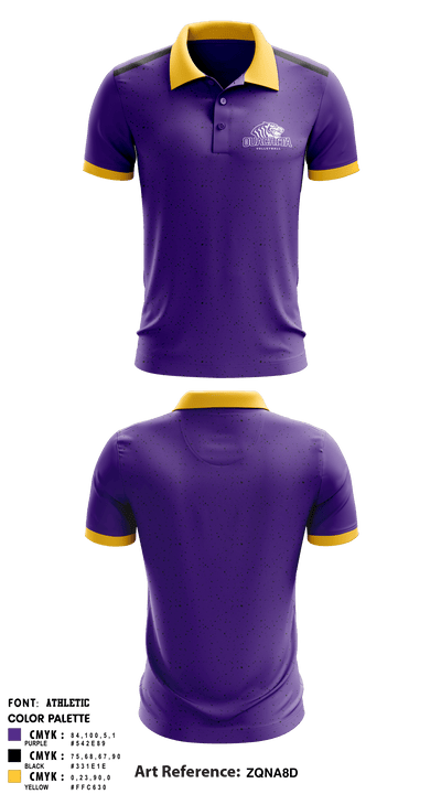 Ouachita Baptist University 31248952 Short Sleeve Performance Polo - 1